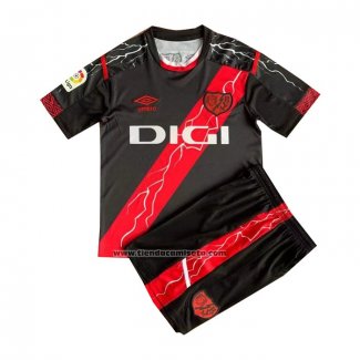 Segunda Camiseta Rayo Vallecano Nino 2021-22